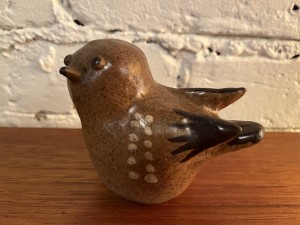 Thomas Kakinuma pottery chickadee (SOLD)