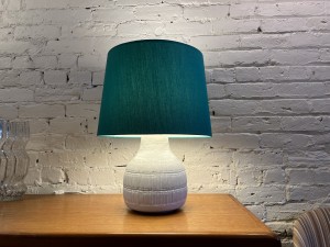 Stunning and super unique Vintage Rosenthal ceramic lamp that lights up in a unique way... you can either just light up the base or just the top or both... very unusual and incredibly cool - (SOLD)