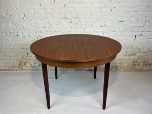 Gorgeous 1960s Scandinavian Modern teak dining table by Frem Rojle - Made in Denmark - newly refinished - (SOLD)