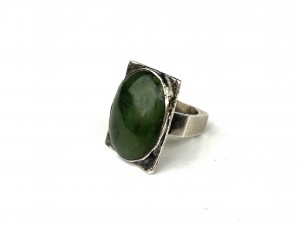 Incredibly unique Modernist Silver ring by Canadian Designer Robert Larin - Montreal - $150