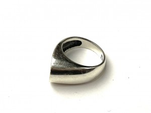 Modernist silver ring, classic Danish style SOLD