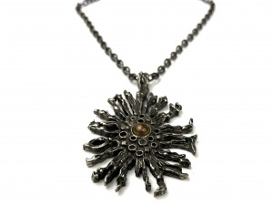 Stunning Brutalist Vintage Pendant Necklace -Designed by Robert Larin - (SOLD)