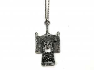 Incredible MCM Brutalist necklace by Designer /Artist Guy Vidal (SOLD)