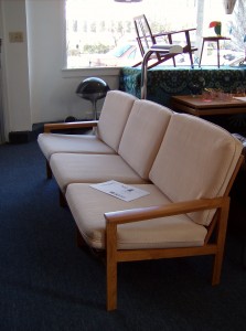 Stunning Mid-century modern teak 3 seater sofa - designed by Illum Wikkelso for N.Eillersen in 1959 - Super deal - (SOLD)
