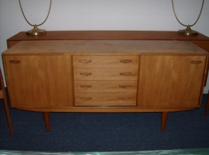 Super quality Danish teak sideboard manufactured by Clausen and Son's - circa 1960's - will add dimensions shortly - (SOLD)