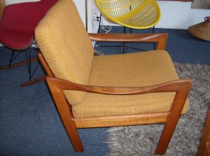A Mid-century modern Danish gem - a must have for any lover/collector of Danish modern teak furniture - see it's matching sofa - (SOLD)