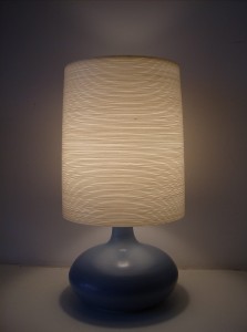 Lotte Bostlund lamp with original shade